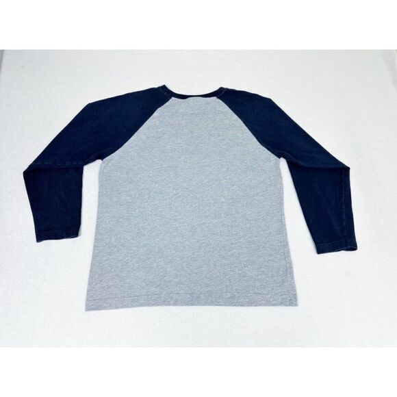 Vintage Y2K Walt Disney Disneyland Mickey Shirt Small Long Sleeve Grey Embroider - Picture 3 of 8